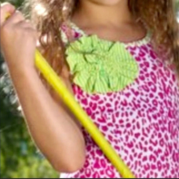 BOUTIQUE SET NWT GIRLS TOP SHIRT PANTS SUMMER LEGGINGS BOTTOMS PINK SIZE 6 6X - Picture 5 of 5